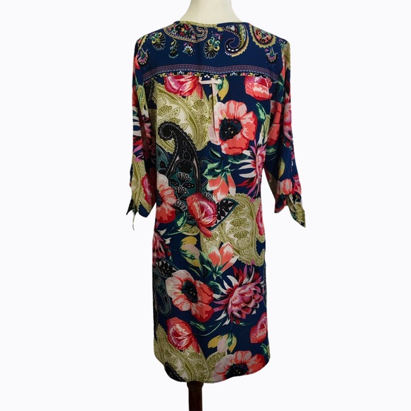 Anthropologie Fig and Flower Floral Tunic Dress - Picture 6 of 10